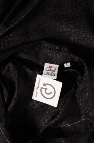 Дамска риза Casual Ladies, Размер L, Цвят Черен, Цена 15,00 лв.