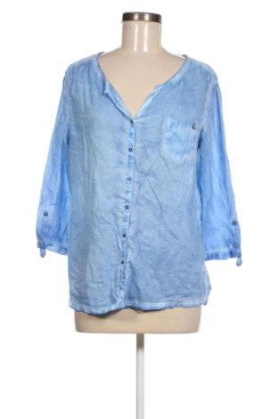 Γυναικείο πουκάμισο Comma,, Μέγεθος M, Χρώμα Μπλέ, Τιμή 16,33 €