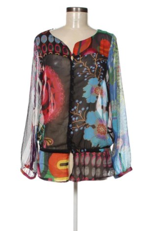 Γυναικείο πουκάμισο Desigual, Μέγεθος L, Χρώμα Πολύχρωμο, Τιμή 29,69 €