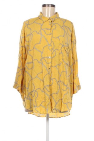Γυναικείο πουκάμισο F&F, Μέγεθος XXL, Χρώμα Κίτρινο, Τιμή 7,61 €