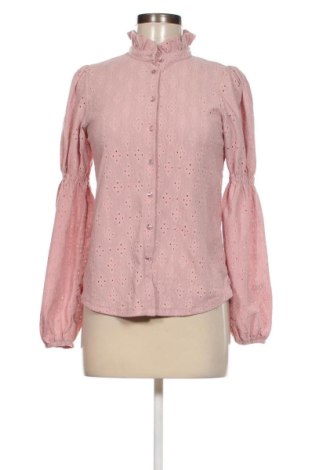 Γυναικείο πουκάμισο Free Quent, Μέγεθος XS, Χρώμα Ρόζ , Τιμή 10,52 €