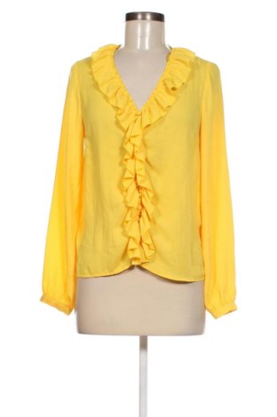 Γυναικείο πουκάμισο Gina Tricot, Μέγεθος XS, Χρώμα Κίτρινο, Τιμή 6,80 €