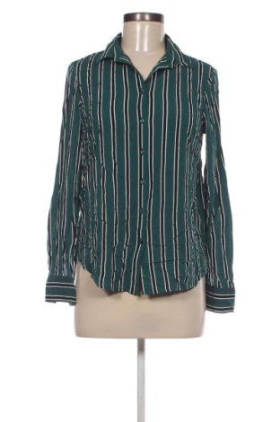 Γυναικείο πουκάμισο Gina Tricot, Μέγεθος XS, Χρώμα Πράσινο, Τιμή 12,37 €
