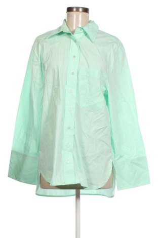 Дамска риза Gina Tricot, Размер S, Цвят Зелен, Цена 20,00 лв.