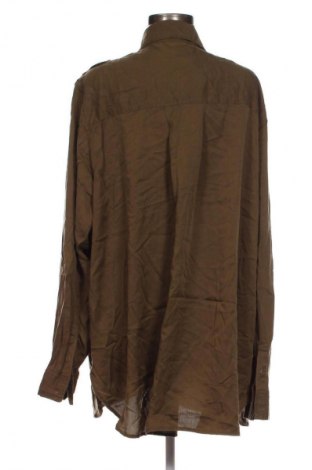 Γυναικείο πουκάμισο H&M, Μέγεθος 3XL, Χρώμα Πράσινο, Τιμή 8,50 €