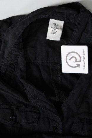 Γυναικείο πουκάμισο H&M, Μέγεθος S, Χρώμα Μαύρο, Τιμή 7,73 €
