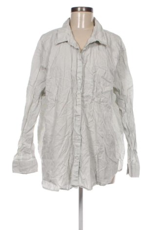 Γυναικείο πουκάμισο H&M, Μέγεθος XXL, Χρώμα Γκρί, Τιμή 8,50 €