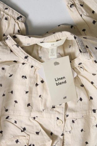 Дамска риза H&M, Размер L, Цвят Бежов, Цена 26,01 лв.