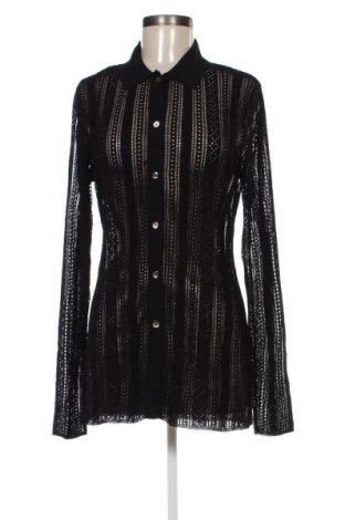Γυναικείο πουκάμισο H&M, Μέγεθος M, Χρώμα Μαύρο, Τιμή 12,68 €