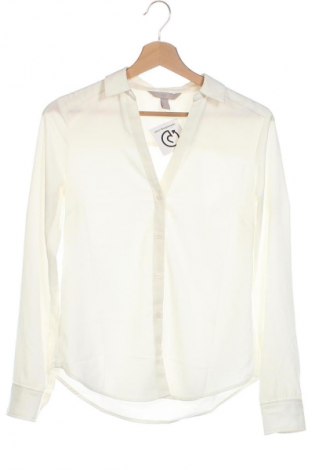 Γυναικείο πουκάμισο H&M, Μέγεθος XXS, Χρώμα Εκρού, Τιμή 6,96 €