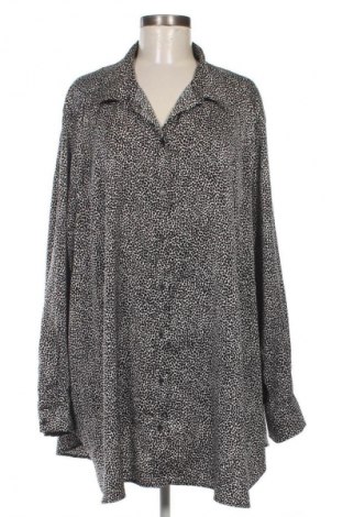 Γυναικείο πουκάμισο H&M, Μέγεθος 3XL, Χρώμα Μαύρο, Τιμή 15,46 €