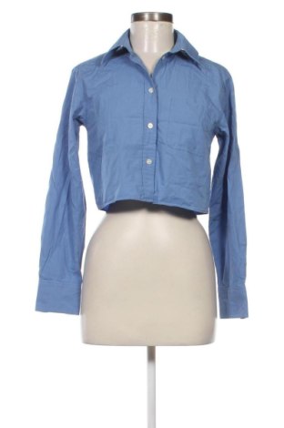 Γυναικείο πουκάμισο H&M, Μέγεθος XS, Χρώμα Μπλέ, Τιμή 8,50 €