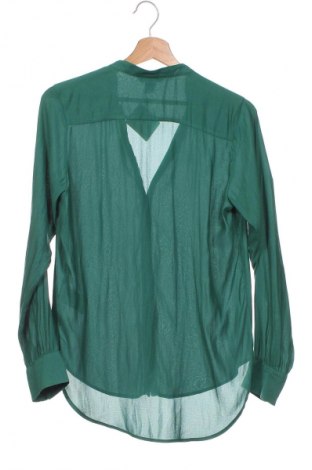 Cămașă de femei H&M, Mărime XS, Culoare Verde, Preț 28,99 Lei