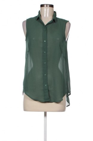 Cămașă de femei H&M, Mărime XS, Culoare Verde, Preț 20,99 Lei