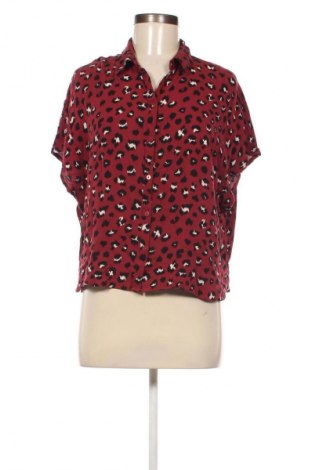 Γυναικείο πουκάμισο H&M Divided, Μέγεθος XL, Χρώμα Κόκκινο, Τιμή 8,50 €
