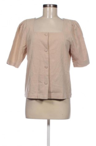Γυναικείο πουκάμισο Ichi, Μέγεθος S, Χρώμα  Μπέζ, Τιμή 28,75 €