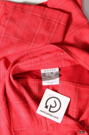 Damenbluse Jack Wolfskin, Größe L, Farbe Rot, Preis € 6,19