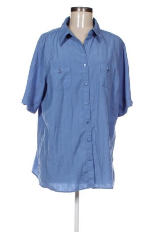 Γυναικείο πουκάμισο Kingfield, Μέγεθος XXL, Χρώμα Μπλέ, Τιμή 6,80 €