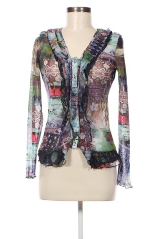 Γυναικείο πουκάμισο Linea Tesini, Μέγεθος XS, Χρώμα Πολύχρωμο, Τιμή 11,57 €