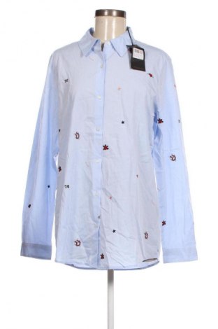 Γυναικείο πουκάμισο Maison Scotch, Μέγεθος XL, Χρώμα Μπλέ, Τιμή 99,59 €
