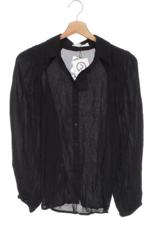 Γυναικείο πουκάμισο Mango, Μέγεθος XS, Χρώμα Μαύρο, Τιμή 16,18 €
