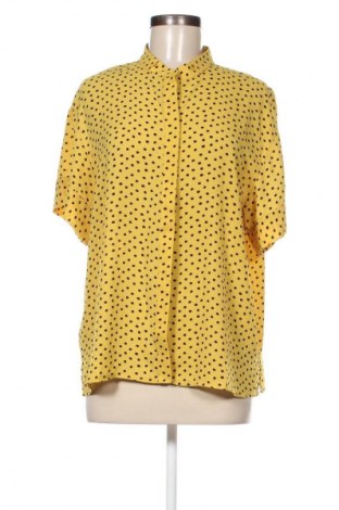 Γυναικείο πουκάμισο Mango, Μέγεθος XL, Χρώμα Κίτρινο, Τιμή 14,00 €