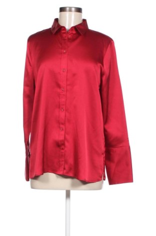Γυναικείο πουκάμισο Marks & Spencer, Μέγεθος M, Χρώμα Κόκκινο, Τιμή 8,40 €