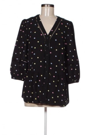 Γυναικείο πουκάμισο Marks & Spencer, Μέγεθος L, Χρώμα Μαύρο, Τιμή 31,96 €