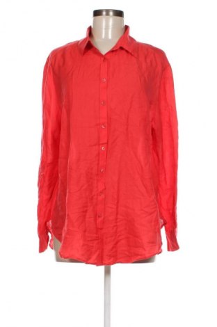 Дамска риза Massimo Dutti, Размер L, Цвят Червен, Цена 26,40 лв.