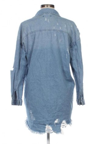 Γυναικείο πουκάμισο Missguided, Μέγεθος XXS, Χρώμα Μπλέ, Τιμή 6,18 €