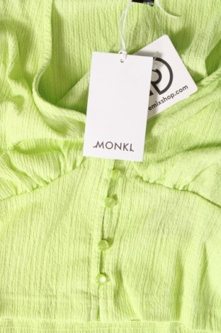 Damenbluse Monki, Größe XS, Farbe Grün, Preis 6,99 €