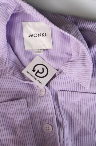 Γυναικείο πουκάμισο Monki, Μέγεθος XS, Χρώμα Βιολετί, Τιμή 11,13 €