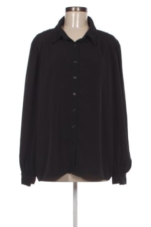 Γυναικείο πουκάμισο NA-KD, Μέγεθος XL, Χρώμα Μαύρο, Τιμή 11,57 €