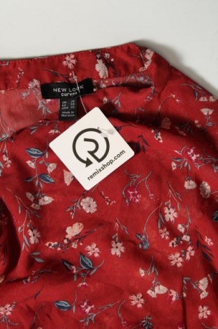 Γυναικείο πουκάμισο New Look, Μέγεθος 3XL, Χρώμα Κόκκινο, Τιμή 8,50 €