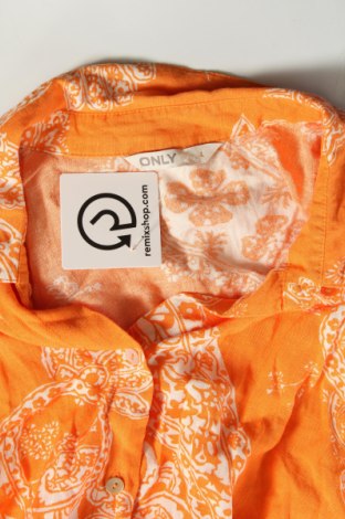 Γυναικείο πουκάμισο ONLY, Μέγεθος L, Χρώμα Πορτοκαλί, Τιμή 7,42 €