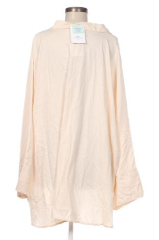 Γυναικείο πουκάμισο ONLY Carmakoma, Μέγεθος 4XL, Χρώμα  Μπέζ, Τιμή 15,41 €