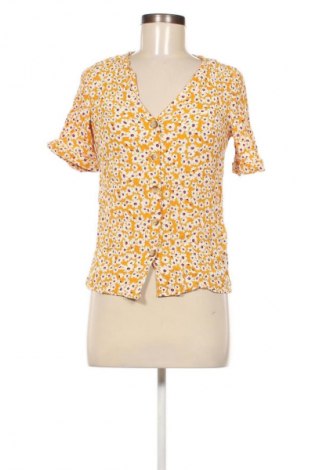 Γυναικείο πουκάμισο Pieces, Μέγεθος XS, Χρώμα Πολύχρωμο, Τιμή 5,57 €