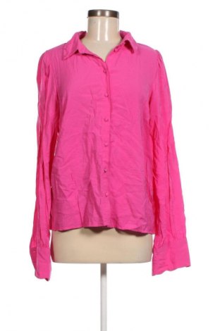 Γυναικείο πουκάμισο Pieces, Μέγεθος M, Χρώμα Ρόζ , Τιμή 6,80 €