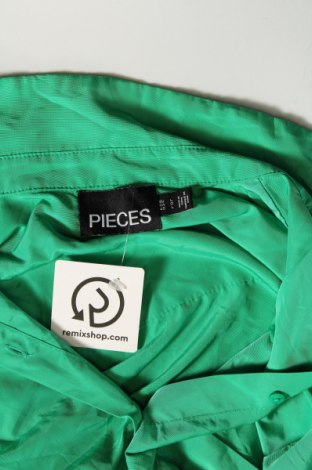 Dámska košeľa  Pieces, Veľkosť L, Farba Zelená, Cena  6,80 €