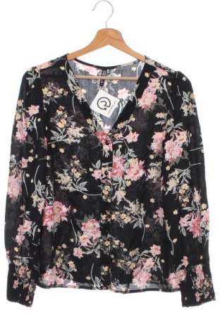 Γυναικείο πουκάμισο Pieces, Μέγεθος XS, Χρώμα Πολύχρωμο, Τιμή 6,14 €