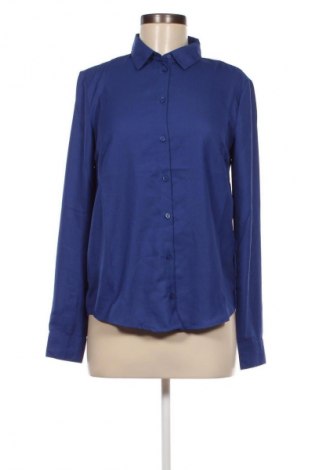 Γυναικείο πουκάμισο Pieces, Μέγεθος XS, Χρώμα Μπλέ, Τιμή 23,71 €