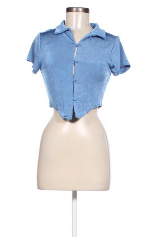 Γυναικείο πουκάμισο Pull&Bear, Μέγεθος S, Χρώμα Μπλέ, Τιμή 7,67 €