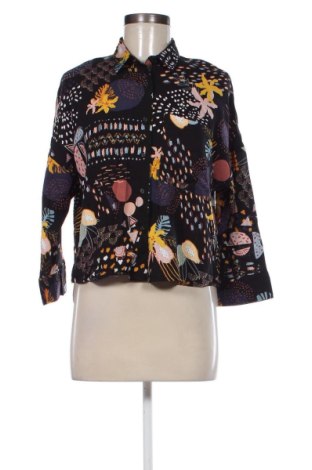 Γυναικείο πουκάμισο Pull&Bear, Μέγεθος S, Χρώμα Πολύχρωμο, Τιμή 13,00 €