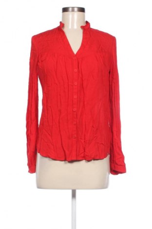 Γυναικείο πουκάμισο Q/S by S.Oliver, Μέγεθος XS, Χρώμα Κόκκινο, Τιμή 10,52 €