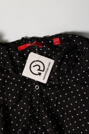 Γυναικείο πουκάμισο S.Oliver, Μέγεθος M, Χρώμα Μαύρο, Τιμή 21,03 €