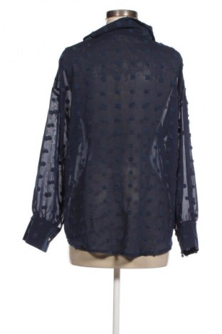 Γυναικείο πουκάμισο SHEIN, Μέγεθος M, Χρώμα Μπλέ, Τιμή 6,96 €
