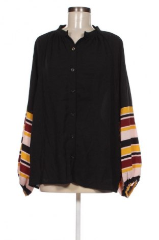 Дамска риза SHEIN, Размер XL, Цвят Черен, Цена 13,75 лв.
