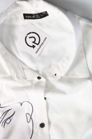 Γυναικείο πουκάμισο SHEIN, Μέγεθος XL, Χρώμα Λευκό, Τιμή 12,79 €