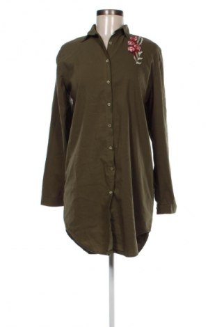 Γυναικείο πουκάμισο SZACHOWNICA, Μέγεθος L, Χρώμα Πράσινο, Τιμή 13,35 €