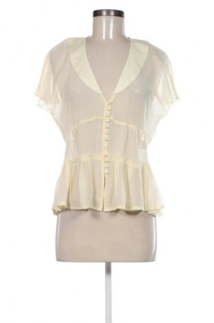 Γυναικείο πουκάμισο Sandro, Μέγεθος M, Χρώμα Κίτρινο, Τιμή 38,00 €